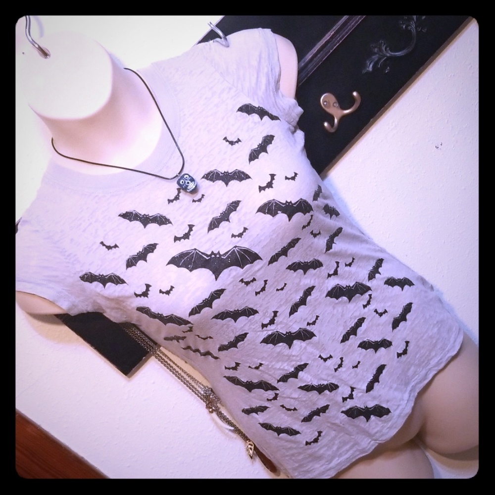 Girls grey Halloween t-shirt